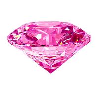 EVERYTHING GEMS - Piedra de circonita rosa de 15.25 ratti de 14.50 quilates, diamante americano, certificado original, piedra de corte facetado, para hombres y mujeres, Piedra preciosa suelta,