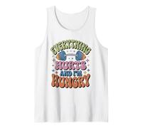 Everything Hurts I'm Hungry Divertido Entrenamiento en el Gimnasio Camiseta sin Mangas