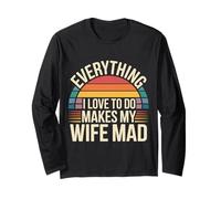 Everything I Love To Do Makes My Wife Mad - Manga Larga