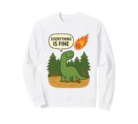 Everything Is Fine Dino Sudadera