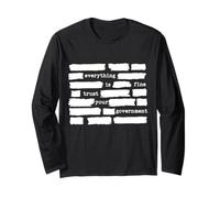 Everything is Fine Trust Your Government Manga Larga