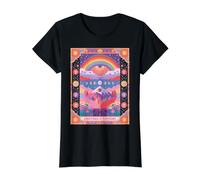 Everything is Temporary Surreal Celestial Boho Festival Rave Camiseta gráfica económica, Mujer, Negro, L