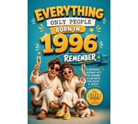 Everything Only People Born In 1996 Remember: A Nostalgic Birthday Gift For Seniors Filled With Fun Facts and Trivia