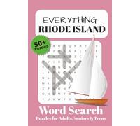 Everything Rhode Island Word Search Puzzle Book: For Adults, Seniors and Teens | 50+ Puzzles