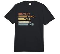 Everything Will Be Fine! Estilo Retro Todo estará Bien Comfort Colors Adult Heavyweight T-Shirt