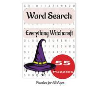 Everything Witchcraft Word Search Puzzle Book: A Word Search Puzzle Book for Everyone: Explore the World of Witchcraft in Easy-to-Read Print. Perfect ... 6x9 inches, 71 pages, 55 Engaging Puzzles