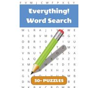 Everything Word Search Puzzle Book: 50+ Word Find Puzzles with Easy-to-Read Print about Animals, Foods, Countries and More | 6 × 9 inches, 110 pages … Gift for Vacations, Holidays and Free Times