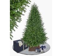EveXmas - Árbol de Navidad Adele 215 cm - 100% Moldeado por inyección - Ramas de Abeto de Polietileno - Soporte metálico - Incluye Bolsa de Almacenamiento y Cesta Decorativa