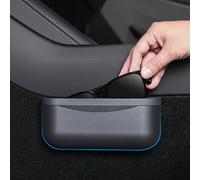 EVFITUS EVFIT - Organizador de consola central de accesorios para Tesla Model 3 Model Y, caja de almacenamiento de silicona con velcro para gafas de sol
