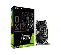 EVGA 06G-P4-2068-KR GeForce RTX 2060 KO Ultra Gaming, 6GB GDDR6, Ventiladores duales, Placa Trasera de Metal