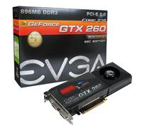 EVGA GeForce GTX 260 Core 216 SSC GDDR3 - Tarjeta gráfica (GeForce GTX 260, GDDR3, 448 bit, 2304 MHz, 2560 x 1600 Pixeles, PCI Express 2.0)