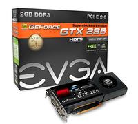 EVGA GeForce GTX 285 2 GB SC 2GB GDDR3 Tarjetas gráficas (GeForce GTX 285, 2 GB, GDDR3, 512 bits, 2560 x 1600 Pixeles, PCI Express 2.0)