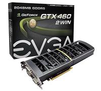 EVGA GeForce GTX 460 2Win NVIDIA GeForce GTX 460 2 GB.