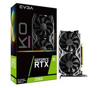 EVGA GeForce RTX 2060 KO Ultra Gaming, 06G-P4-2068-KR, 6GB GDDR6, Doble Ventilador, Placa Trasera de Metal
