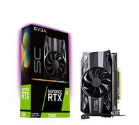 EVGA GeForce RTX 2060 SC, OVERCLOCKED, 2.75 Slot Extreme Cool, 70C Gaming, 06G-P4-2062-KR, 6GB GDDR6, Color Negro