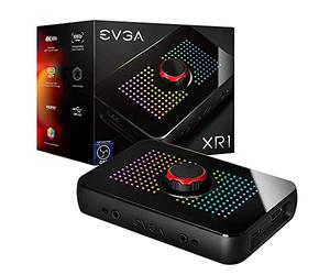 EVGA XR1 Capture Device, Certificado para OBS, USB 3.0, 4K Pass Through, ARGB, Audio Mixer