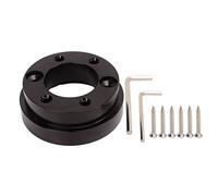 EVGATSAUTO Adaptador de Cubo de Volante, Placa Adaptadora de Volante de 70mm Aleación de Aluminio Compatible con G25 G27 G29 G920 para 13 14in Volante