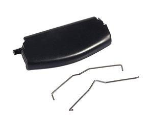 EVGATSAUTO Clip del pestillo de la cubierta del reposabrazos, tapa de la consola de la caja central del reposabrazos apto para B6 2000 2001 2002 2003 2004 2005 Cierre del (Negro)