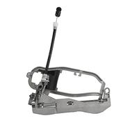 EVGATSAUTO Coche 51218243615 manija de la puerta de aleación de zinc soporte de la manija de la manija de la carcasa apta para X5 todoterreno E53 51228243635 51218243616 51228243636(Rear Right)