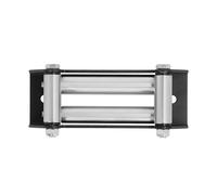 EVGATSAUTO Guía del Rodillo del cabrestante, Paso de Paso del Rodillo del cabrestante Lado a Lado 165 mm / 6,5 Pulgadas Reemplazo de Mantenimiento Universal de Metal para Soportes de ATV UTV