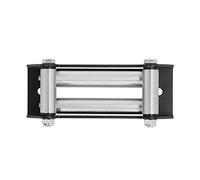 EVGATSAUTO Guía del Rodillo del cabrestante, Paso de Paso del Rodillo del cabrestante Lado a Lado 165 mm / 6,5 Pulgadas Reemplazo de Mantenimiento Universal de Metal para Soportes de ATV UTV