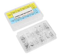 EVGATSAUTO Kit de Herramientas de Reparación de Relojes, Adaptador de Abrazadera de Carcasa de Reloj Profesional con 10 Juntas y 2 Tornillos para ETA 2824 2836 2846, 240 Uds.