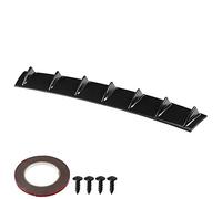 EVGATSAUTO Spoiler de Parachoques Trasero, Chasis Universal de Parachoques Trasero para automóvil Spoiler con Aleta de tiburón Aleta Difusor de Labios(L)