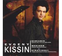 Evgeny Kissin – Scriabin: Sonatas nº 3 y 5; Preludios; Medtne – CD – Importación USA