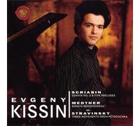 Evgeny Kissin – Scriabin: Sonatas nº 3 y 5; Preludios; Medtne – CD – Importación USA