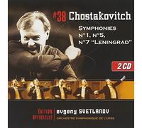 Evgeny Svetlanov - Chostakovitch : Symphonies no1, 5 et 7 Leningrad