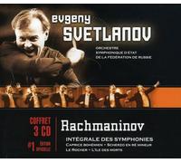 Evgeny Svetlanov - Rachmaninov : Integrale Des Symphonies - 3cd
