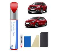 EVH Rouge Elixir - Kit de pintura para retoques de Peugeot con una coincidencia exacta - Repara arañazos y astillas