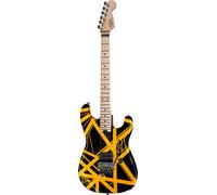 EVH Stripe Series Black with Yellow Stripes Guitarra eléctrica