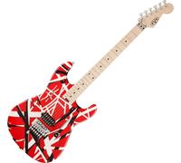 EVH Stripe Series Red with Black Stripes Guitarra eléctrica