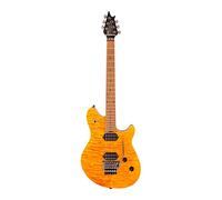 EVH Wolfgang Standard QM Baked Maple Trans Amber elektrische gitaar