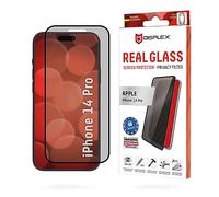 EVI Displex - Protector de Pantalla de privacidad (10H) para Apple iPhone 14 Pro, Marco de Montaje ecológico, Filtro de privacidad, Vidrio Templado, película Protectora Resistente a los arañazos,