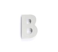 EVI Herrajes | Letra B para Casas | De Acero Inoxidable | 120 mm | Para Paredes, Fachadas, Portales o Puertas | Fijación con Pernos | Válida para Exterior e Interior | Mod.0651120BCPAM