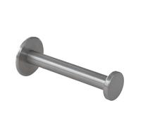 EVI Herrajes | Portarrollos de Papel higiénico | Acero Inoxidable Mate