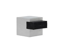 EVI Herrajes | Tope de Puerta Adhesivo | 20 x 20 mm | Goma Negra de Silicona Natural | Cuadrado | Acero Inoxidable | Gran Adhesión | 100% Funcional | Mod. 197/20