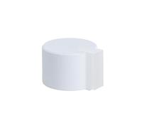 EVI Herrajes|Tope para Puerta Negro Adhesivo | Ø28x20mm| Acero Inoxidable con Goma Protectora|Para Interior y Exterior|Protector de Puerta|04019328BBL