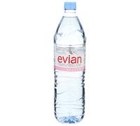 Evian Agua Mineral Natural 1.5L (paquete de 12 x 1.5ltr)