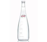 Evian (Evian) botella de botella de 750ml de agua mineral X12