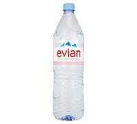 Evian Still Agua Mineral 1.5L Paquete de 24