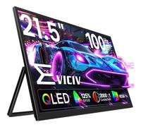 EVICIV Monitor Portatil QLED Grande de 21,5" 100Hz 1080P 125% sRGB 2000:1