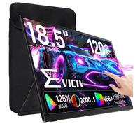 EVICIV Monitor Portatil Táctil Grande de 18,5" 120Hz 1080P 125% sRGB 2000:1