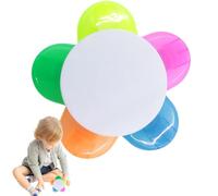 Evidenziatori Multicolori - Pennarello Divertente a Forma di Petalo Fluorescente per Studenti | Penne Portatili per Scuola | Strumenti Colorati per Appunti Studio Compiti Ufficio