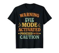EVIE Personalized Women's Gift Custom EVIE Camiseta