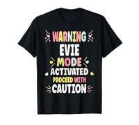 EVIE Personalized Women's Gift Custom EVIE Camiseta
