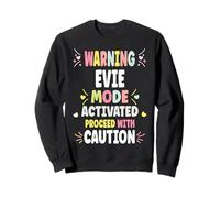 EVIE Personalized Women's Gift Custom EVIE Sudadera