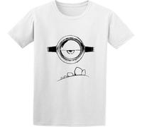 Evil Bobs Cute Short Sleeve Popularity Soft Grinding Tight T Shirt White M